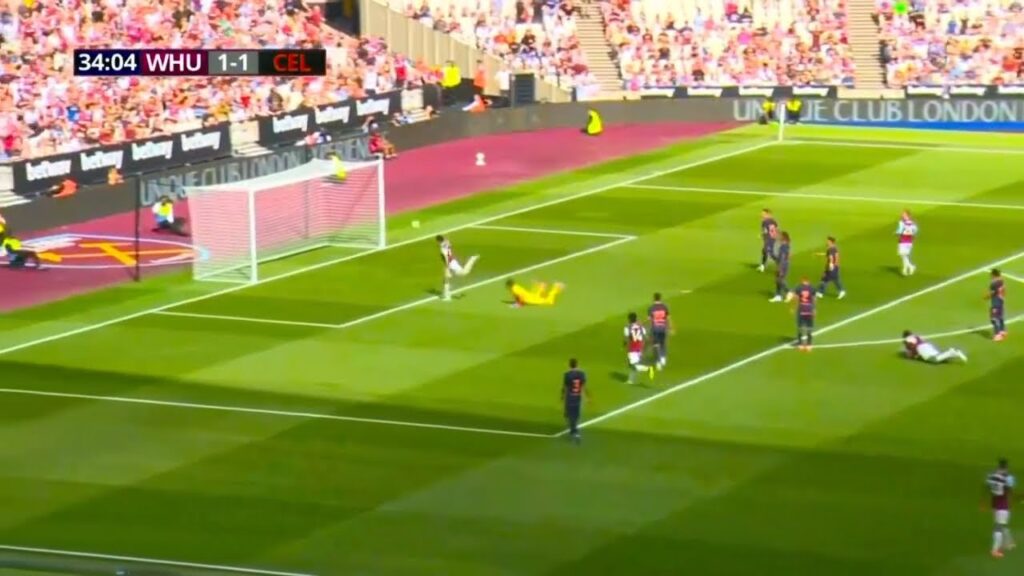 Lucas Paquetá Goal | West Ham vs Celta Vigo 2-1 Highlights | International Club Friendly 2024