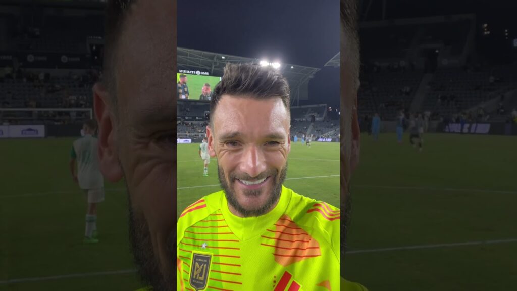 🗣️ Happy for my first assist! | Hugo Lloris with an assist and clean sheet #LAFC #Lloris #HugoLloris