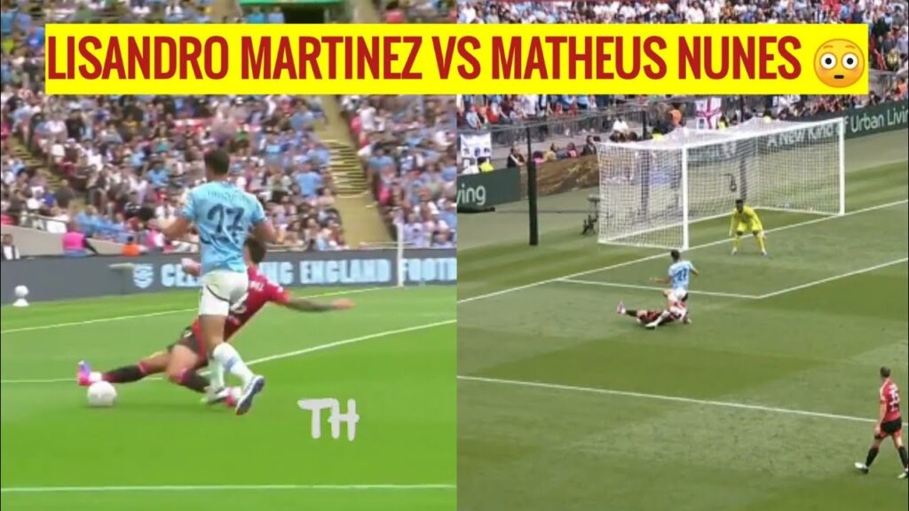 LISANDRO MARTINEZ VS MATHEUS NUNES 😳