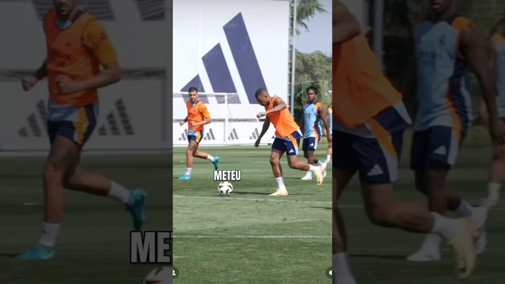 Mbappé da Caneta em Éder Militão e marca Golaço!