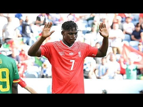 Breel Embolo Refuses To Celebrate His Goal After Scoring Against His Country Of Birth, Cameroon.