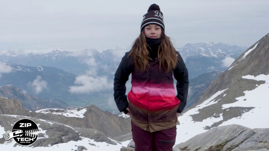 Textile Volcom Zip Tech