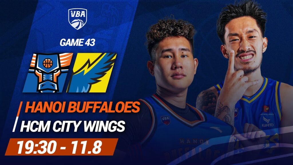 🔴 Livestream Hanoi Buffaloes - HCM City Wings | Giải bóng rổ chuyên nghiệp Việt Nam - VBA 2024
