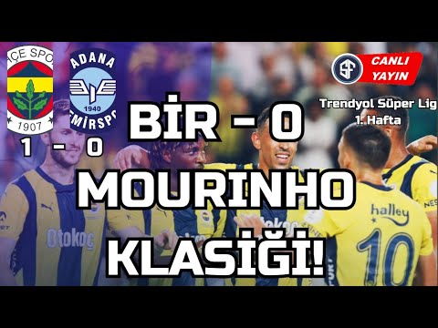 FENERBAHÇE 1 - 0 ADANA DEMİRSPOR | MAÇ SONU | CANLI YAYIN