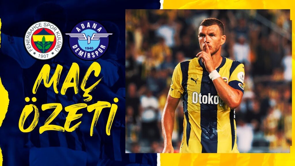 Fenerbahçe 1-0 Adana DS MAÇ ÖZETİ | 01. Hafta - 2024/25