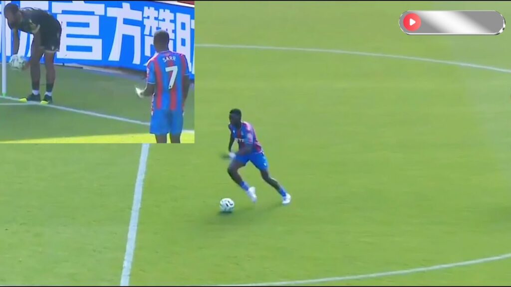 Ismaila Sarr First Debut For Crystal Palace VS Nantes
