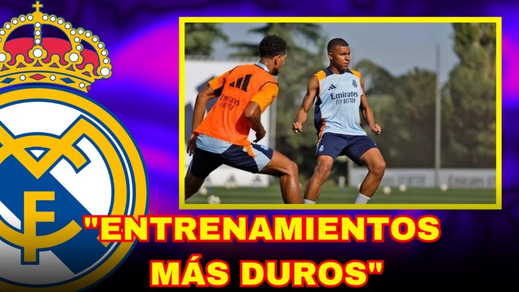 MBAPPÉ HA COMPARADO LOS ENTRENAMIENTOS DEL MADRID Y EL PSG, LO VE CLARO “NO HAY…”