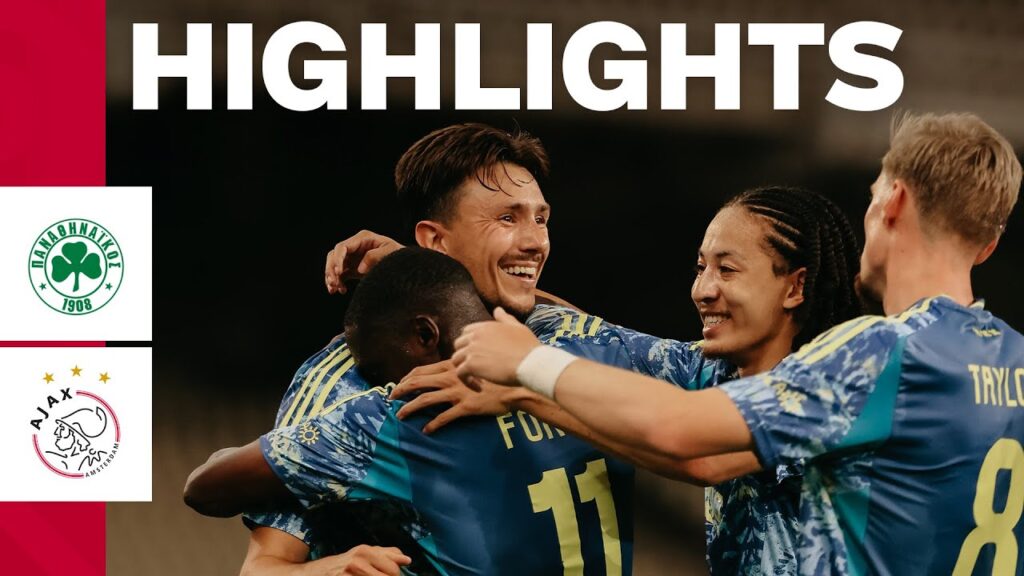 Olympic celebration from Berghuis 👀 | Highlights & reaction Panathinaikos - Ajax | Europa League