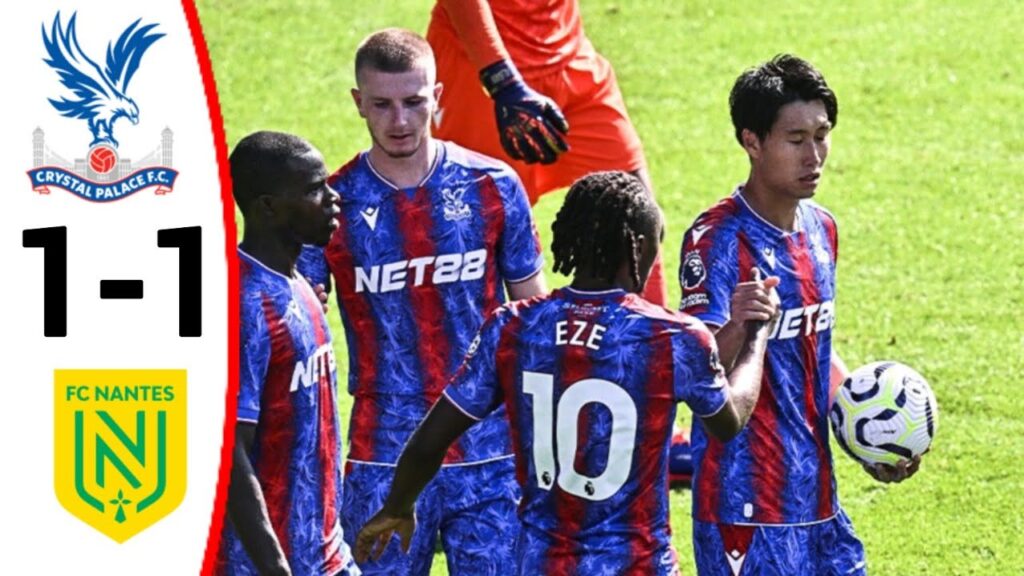 Crystal Palace vs Nantes (1-1) Daichi Kamada Goal | All Goals and Extended Highlights