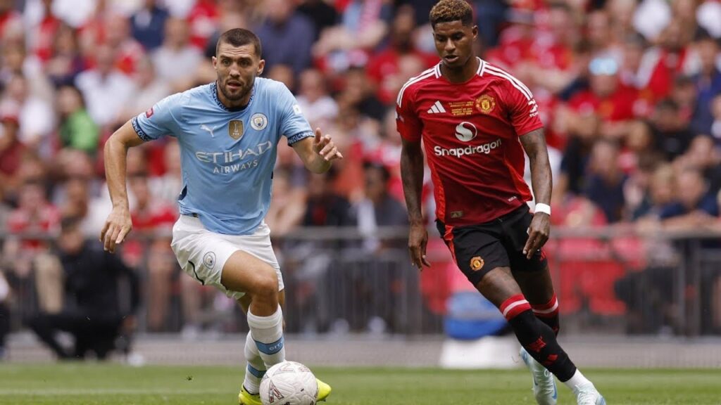 Mateo Kovacic Man City vs Man Utd (Community Shield 2024)