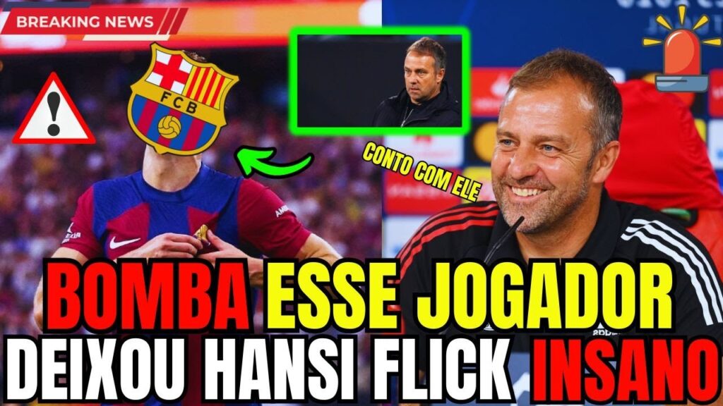 🚨✅URGENTE✅ MAIS UM JOGADOR DE LA MASIA DEIXA HANSI FLICK ENCANTADO, NOTÍCIAS DO BARCELONA