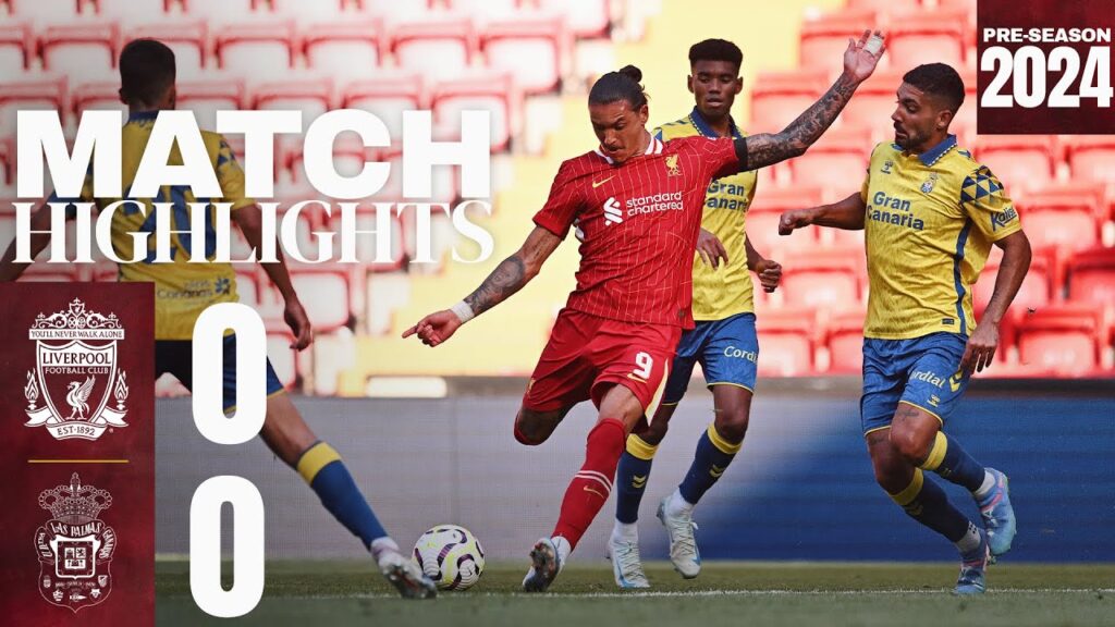 HIGHLIGHTS: Liverpool 0-0 Las Palmas | Pre-Season 2024 ends in Anfield draw