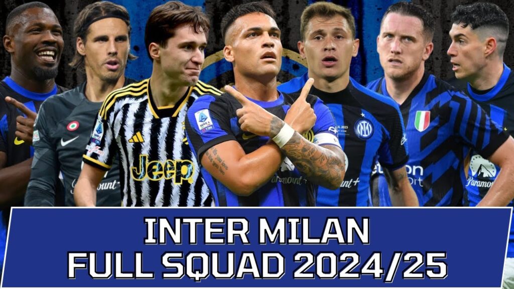 INTER MILAN FULL SQUAD SEASON 2024/25 | Inter Milan Squad Update with Transfer Rumors