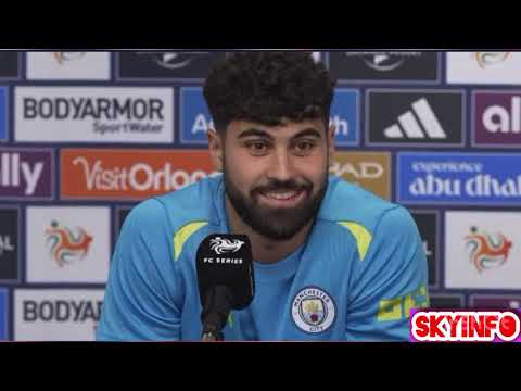 Jesko Gvardiol Press Conference Manchester v Chelsea In Ohio Stadium