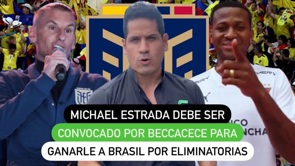 Michael Estrada debe ser convocado por Beccacece para ganarle a Brasil por eliminatorias