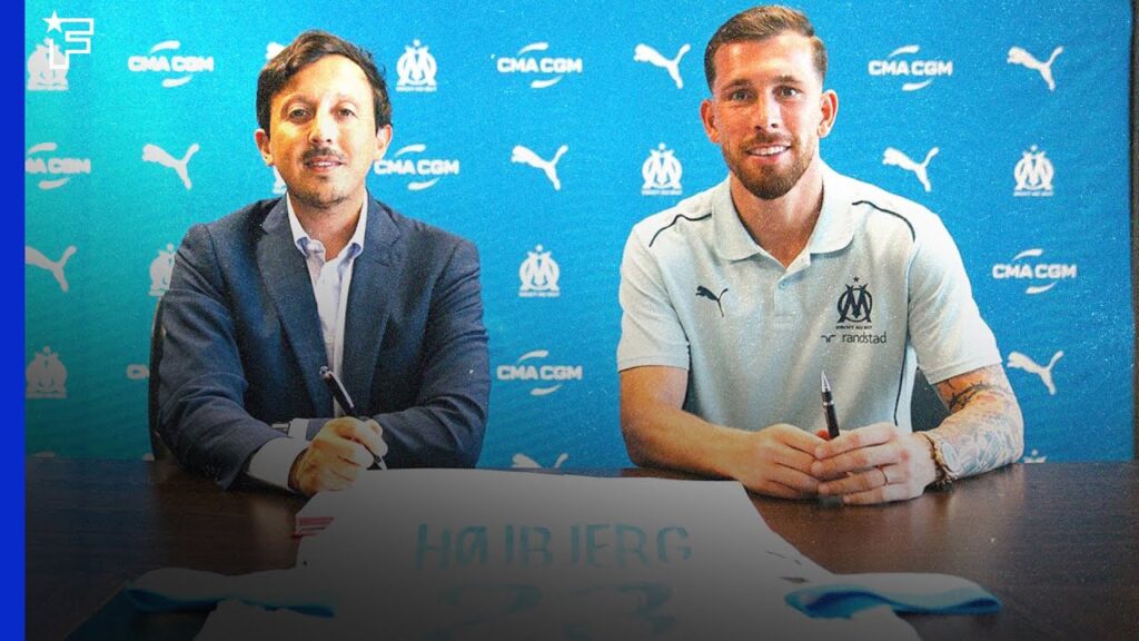 Pierre-Emile Højbjerg JUSTIFIE sa signature à l'OM