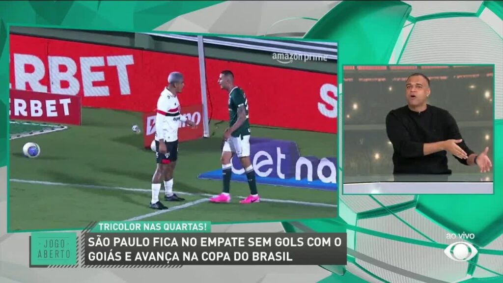 “Parecia um jogo de pré-temporada”, diz Denílson sobre Goiás x São Paulo