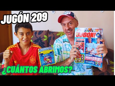 VEMOS LA NUEVA JUGÓN 209 Y ABRIMOS SOBRES DE LA LIGA 2024/25