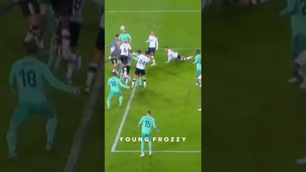 Coutois last minutes assist goal for Real Madrid 🤯