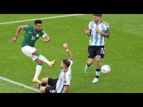 Salem Al Dawsari's winning goal against argentina