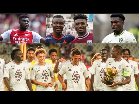 Mohammed Salisu helps Monaco beat Barca 3-0 to win cup, Partey’s future at Arsenal + Kudus & Amankwa