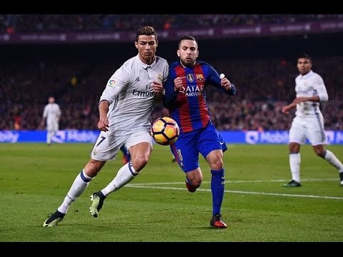 Jordi Alba vs Real Madrid (Home) El Clasico 03/12/2016