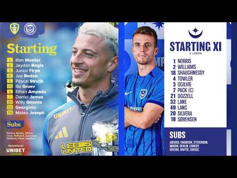 Leeds United VS Portsmouth - EFL Championship 2024/25 - Talksport commentary
