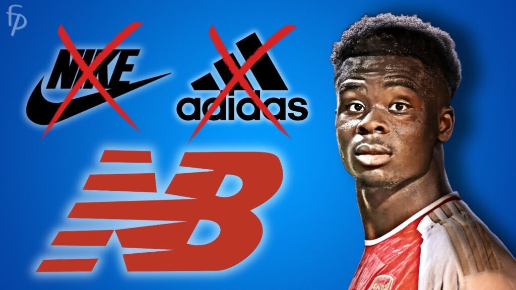 Why New Balance Signed Bukayo Saka