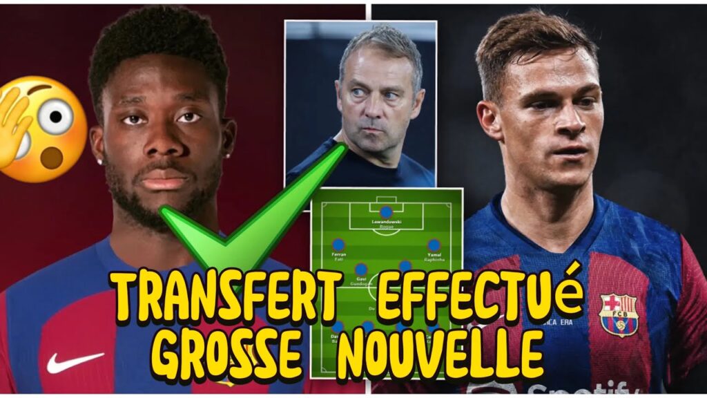 Célébration au Barça : Alphonso Davies rejoint l'équipe ! | Actualités du FC Barcelone aujourd'hui