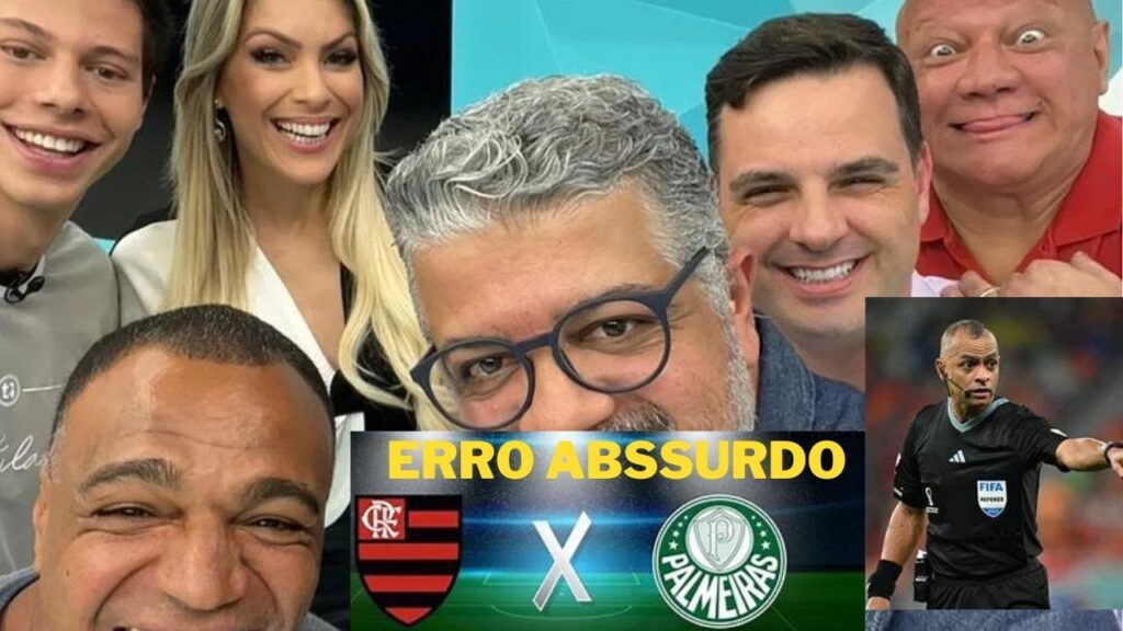 Arbitragem brasileira é uma vergonha - Wilson pereira erra novamente a favor do flamengo.