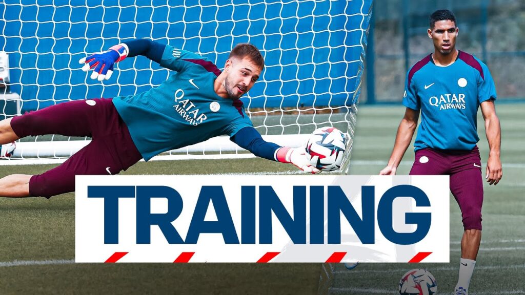 🏃 TRAINING - ACHRAF HAKIMI ET ARNAU TENAS DE RETOUR ! 🔙🔴🔵