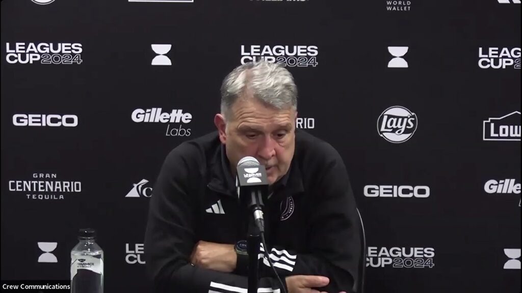 Critica Gerardo Martino a periodistas que sólo analizan un partido y no desempeño de Inter Miami