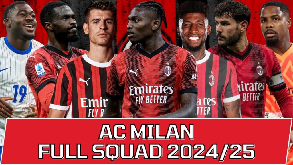 AC MILAN FULL SQUAD SEASON 2024/25 | AC Milan Squad Update with Transfer Rumors