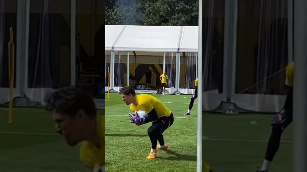 Gregor Kobel Training 🔥🧤⚽️ #shorts #goalkeeper