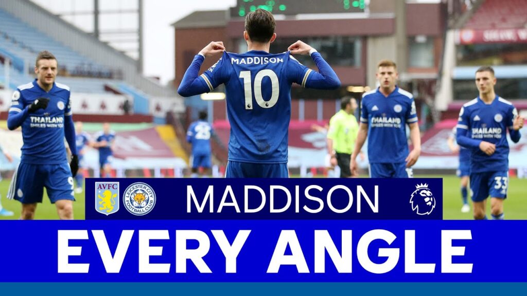 EVERY ANGLE | James Maddison vs. Aston Villa | 2020/21