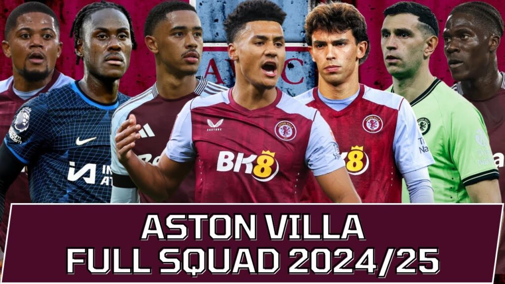 ASTON VILLA FULL SQUAD SEASON 2024/25 | Aston Villa Squad Update with Transfer Rumors
