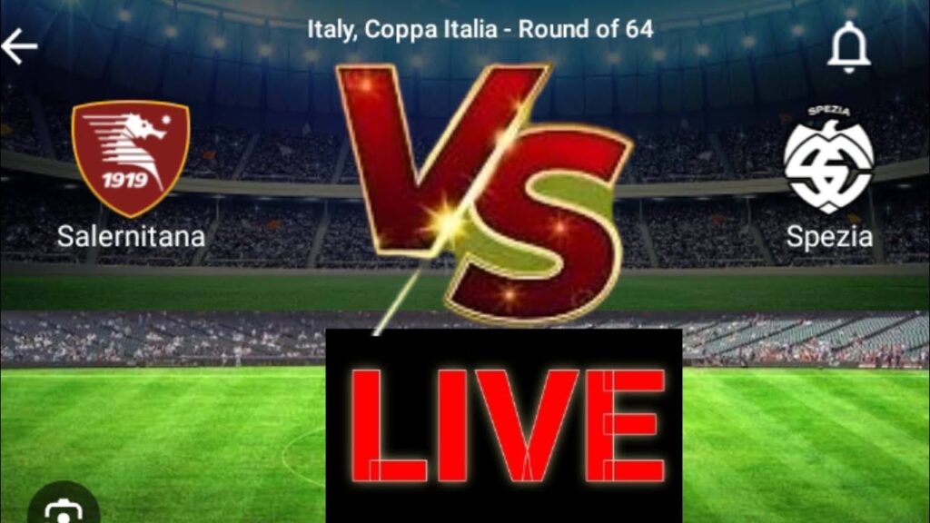🛑Live:Salernitana VS Spezia coppa Italia Round of 64 🛑Live:Salernitana VS Spezia coppa Italia Round of 64