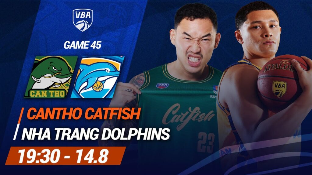 🔴 Livestream Cantho Catfish - Nha Trang Dolphins | Giải bóng rổ chuyên nghiệp Việt Nam - VBA 2024