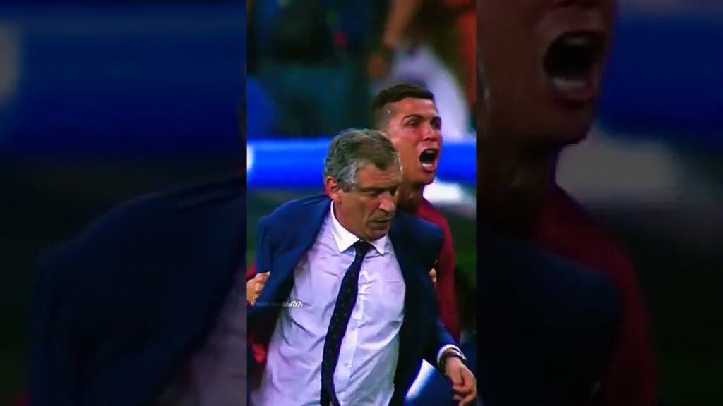 Cristiano Ronaldo & Fernando Santos🔥🤯🔥 #football #shorts