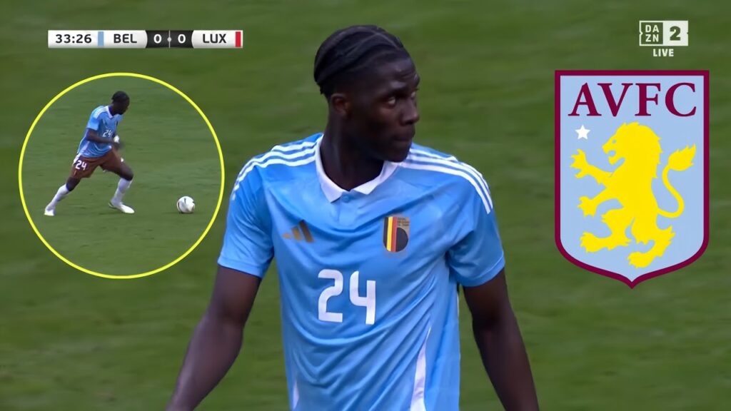 Amadou Onana vs Luxembourg | All Skills | Welcome to Aston Villa 🟣🔵