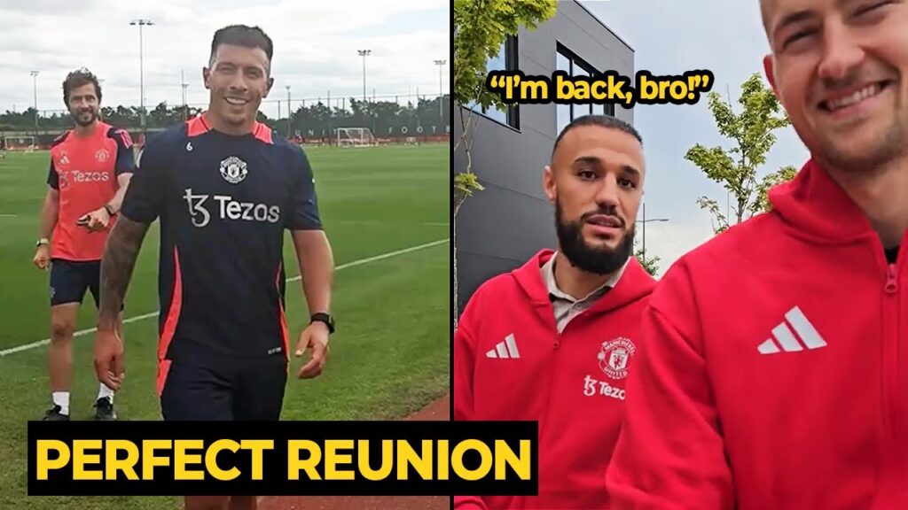 Lisandro Martinez and Onana reaction to De Ligt and Mazraoui arrival | Man Utd News Lisandro Martinez and Onana reaction to De Ligt and Mazraoui arrival | Man Utd News