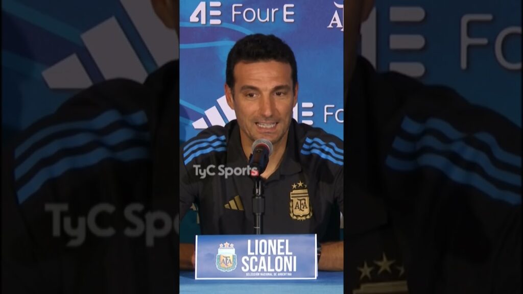 SCALONI CONFIRMÓ QUE GARNACHO ESTARÁ EN LA COPA AMÉRICA