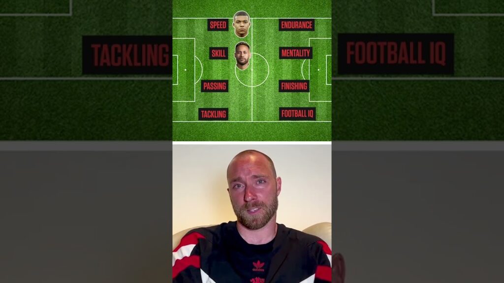 Christian Eriksen builds his ultimate footballer #shorts