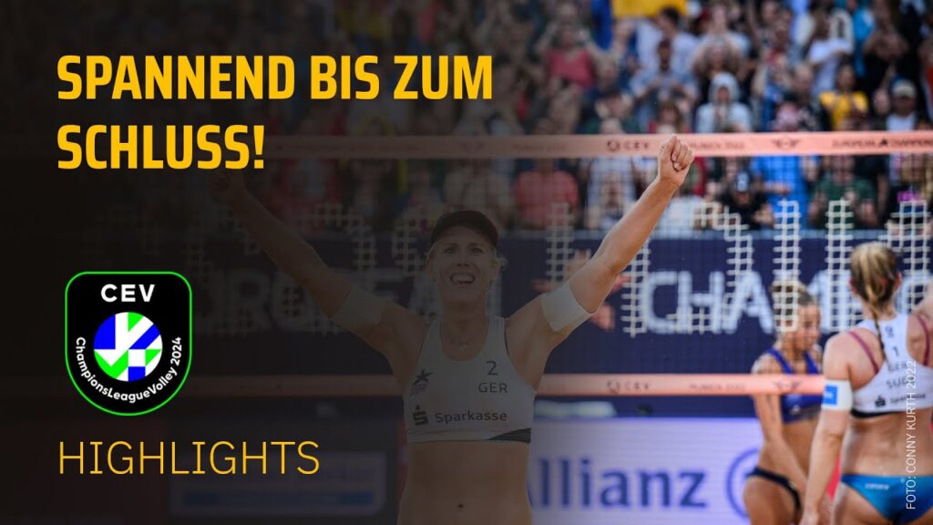 Vergé-Dépré A./Mäder – Schieder/Borger | Highlights – Beach Euro 2024, 1. Tag | SDTV Volleyball Vergé-Dépré A./Mäder - Schieder/Borger | Highlights - Beach Euro 2024, 1. Tag | SDTV Volleyball