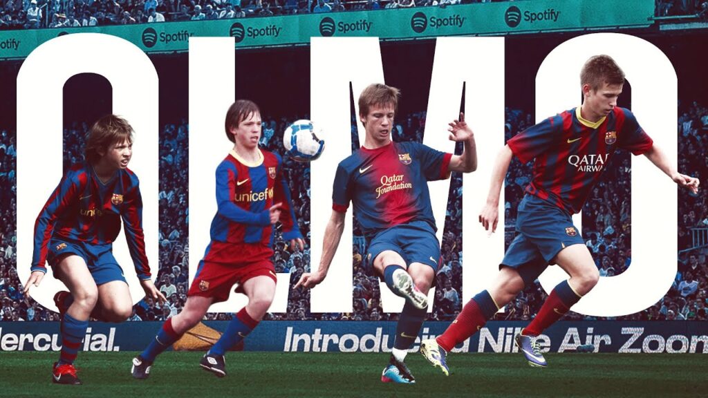 🔥 BEST OF DANI OLMO in LA MASIA 🔥  FC Barcelona 🔵🔴