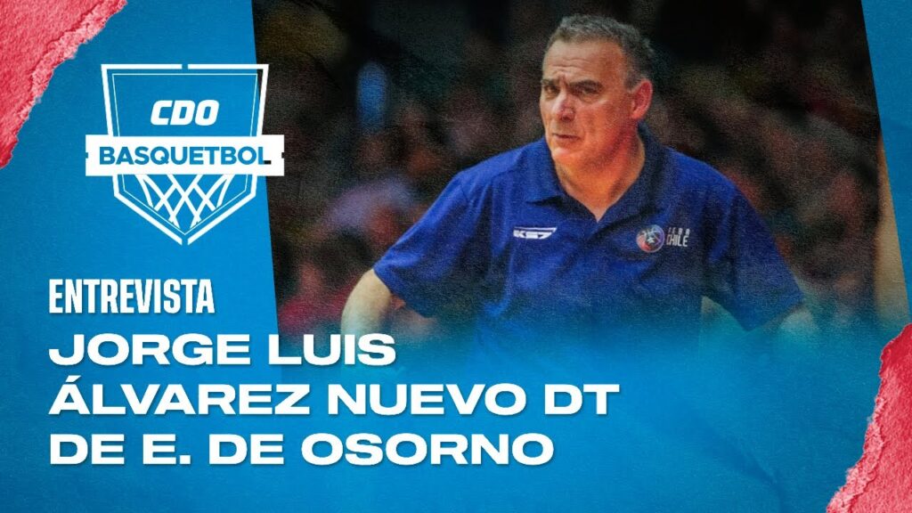 🏀#CDOBasquetbol EN VIVO - Jorge Luis Álvarez será el nuevo DT de Español de Osorno - 12 agosto 2024