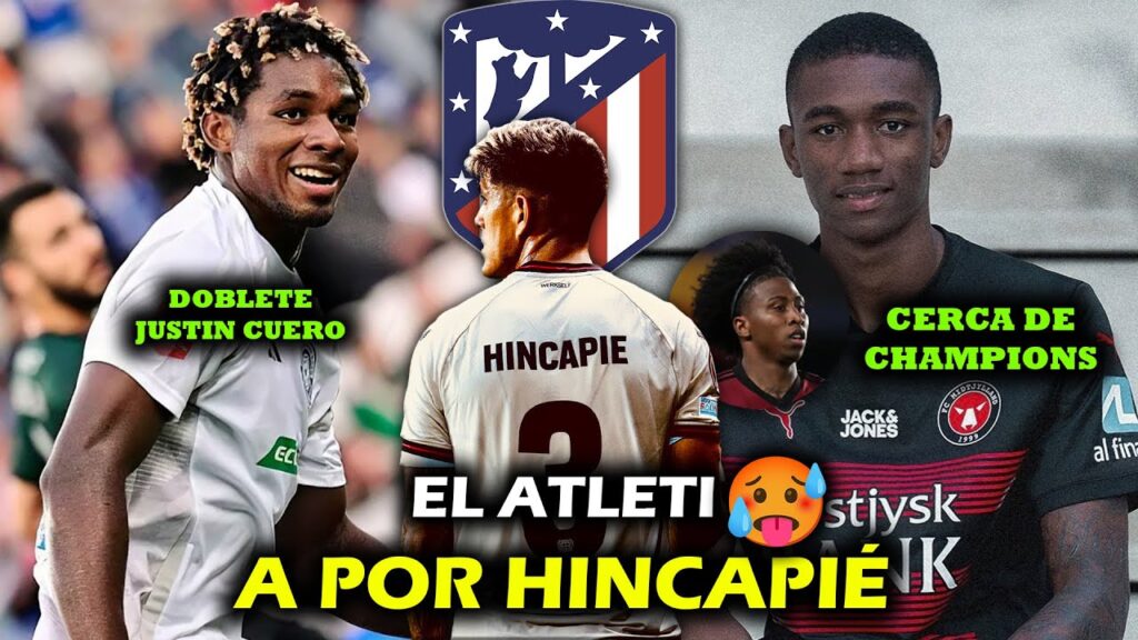 PIERO HINCAPIÉ MUY CERCA DEL ATLÉTICO DE MADRID 🥵 | DOBLETE JUSTIN CUERO | ECUATORIANOS EN CHAMPIONS