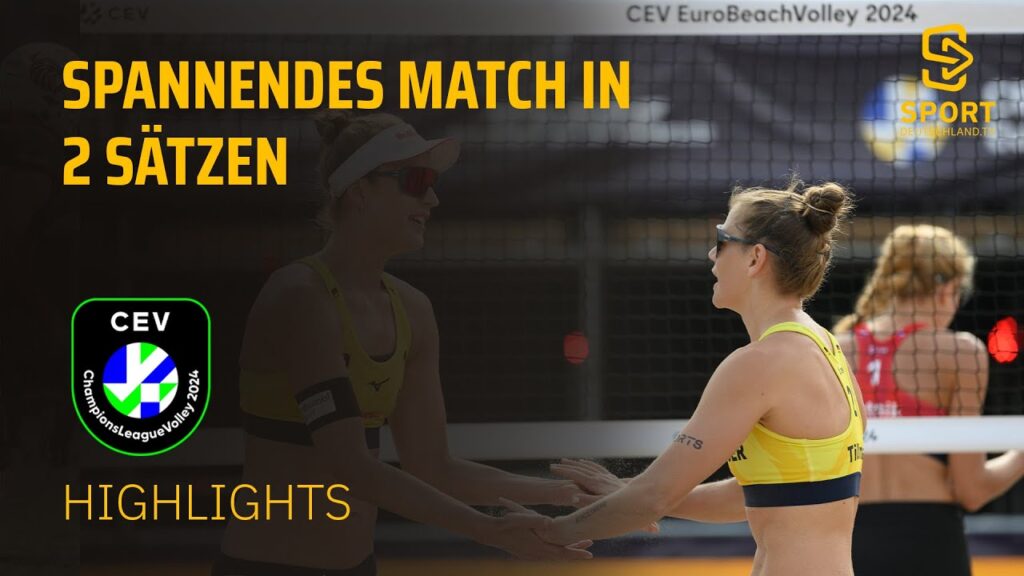 Müller/Tillmann - Kotnik/Lovsin | Highlights - Beach Euro 2024, 2. Tag| SDTV Volleyball