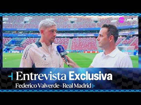 FEDERICO VALVERDE: "DISFRUTAMOS EL JUGADOR QUE ES MBAPPÉ" | REAL MADRID VS ATALANTA | ENTREVISTA