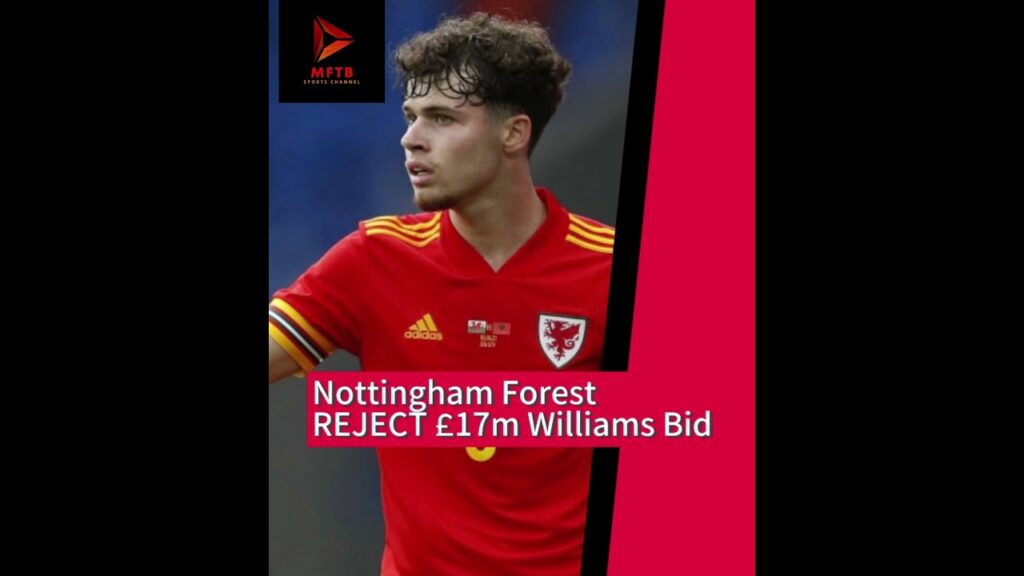 Nottingham Forest REJECT £17m Neco Williams Bid ❌ #premierleague #nottinghamforest